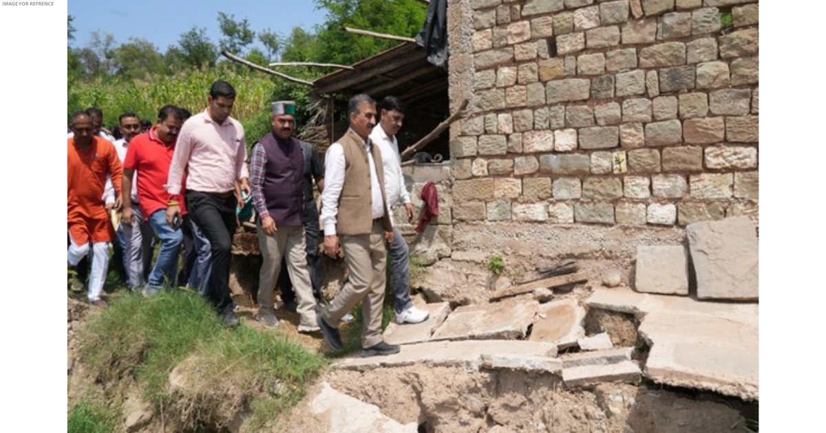 Himachal rains: CM Sukhu visits disaster-hit areas of Sujanpur constituency